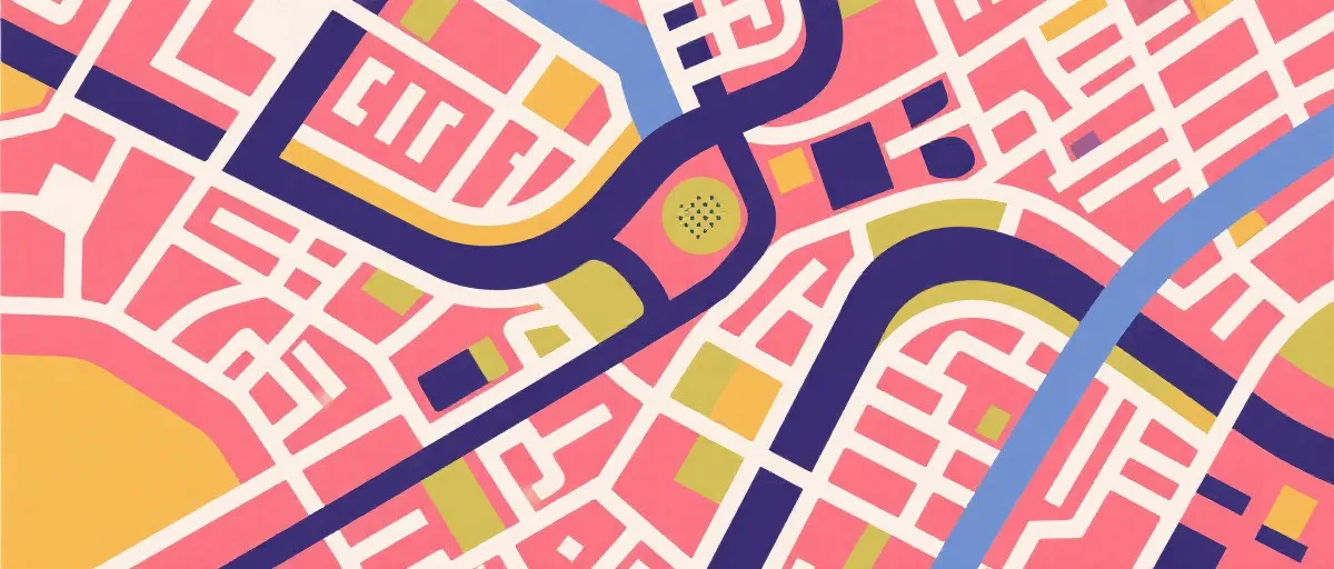 联系与服务覆盖图示